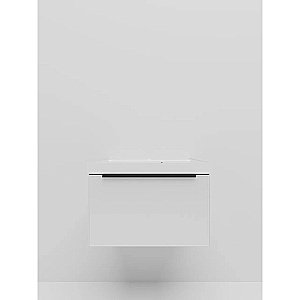 Тумба с раковиной La Fenice Simpla 60 FNC-01-SIM-B-60 белая матовая для ванной в интернет-магазине Sanbest