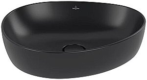 Раковина накладная Villeroy&Boch Antao 51 4A7351R7 черная матовая купить в интернет-магазине Sanbest