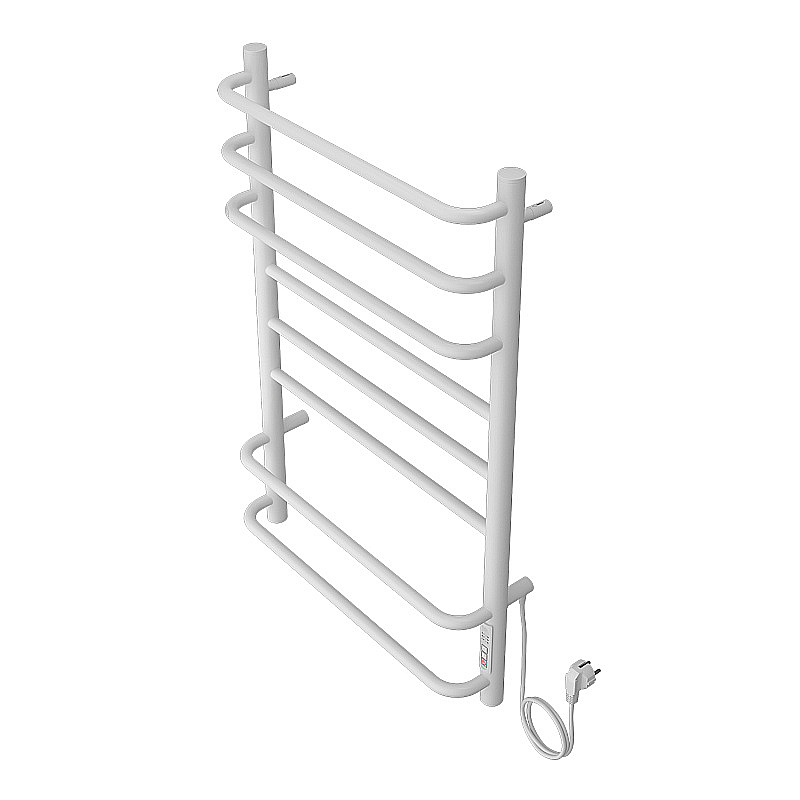 Полотенцесушитель электрический Azario MILAN П8 500х800 AZ90858W белый купить в интернет-магазине сантехники Sanbest