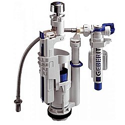 Механизм смыва GLOBO GEBERIT VA124cr хром купить в интернет-магазине сантехники Sanbest