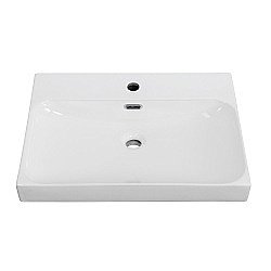 Раковина мебельная BelBagno BB-8078-60 белая купить в интернет-магазине Sanbest