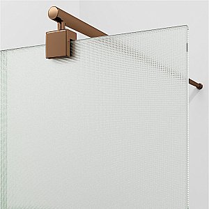 Душевое ограждение WasserKRAFT Rur 30W39RG-TXG 90 профиль розовое золото/стекло текстурное купить в интернет-магазине Sanbest
