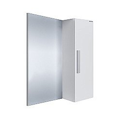 Зеркало со шкафом Grossman НЕО-50 205021 белое в ванную от интернет-магазине сантехники Sanbest