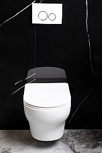 Унитаз Boheme FIORE 978-SET-MW безободковый, с крышкой микролифт, смыв торнадо, белый матовый купить в интернет-магазине Sanbest