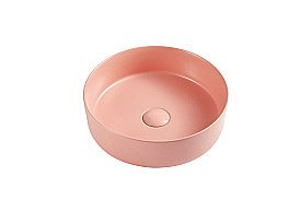 Раковина D&K Matrix 35 DT1391504 розовая матовая купить в интернет-магазине Sanbest