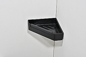 Полка Aquatek AQ4976MB 22х22 черный матовый купить в интернет-магазине сантехники Sanbest
