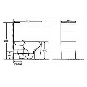 Инсталляция для унитаза Azario AZ-8010-1000 купить в интернет-магазине сантехники Sanbest
