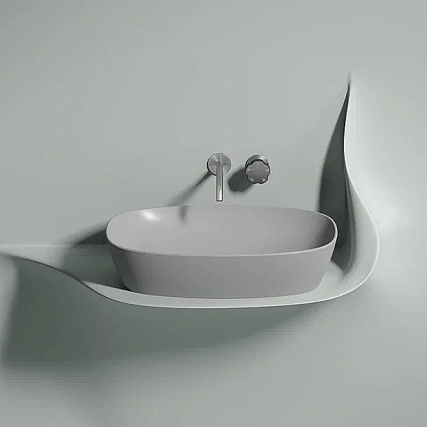 Раковина Ceramica Nova Element 60 CN6049MSG серая матовая купить в интернет-магазине Sanbest