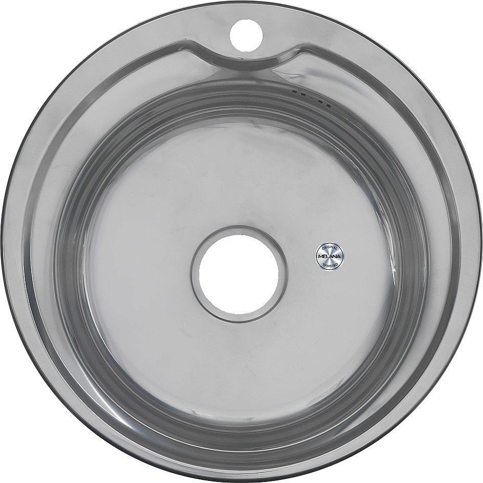 Мойка кухонная с сифоном Melana 001/2 (*15) купить в интернет-магазине сантехники Sanbest