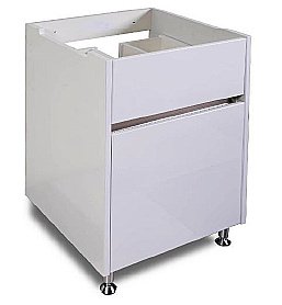 Тумба с раковиной Lotos Алисия 120 с двумя ящиками для ванной в интернет-магазине Sanbest