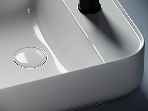 Раковина накладная Ceramica Nova Element CN5014 белая купить в интернет-магазине Sanbest