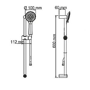 Набор смесителей Boch Mann IDA 10429 хром купить в интернет-магазине сантехники Sanbest