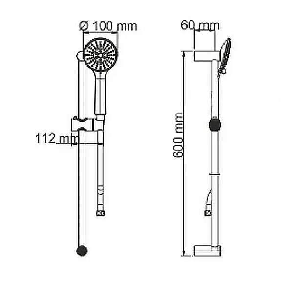Набор смесителей Boch Mann IDA 10429 хром купить в интернет-магазине сантехники Sanbest