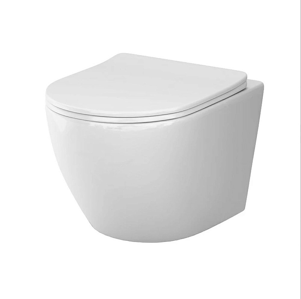 Унитаз подвесной AM.PM Like C801900SC белый, безободковый купить в интернет-магазине Sanbest