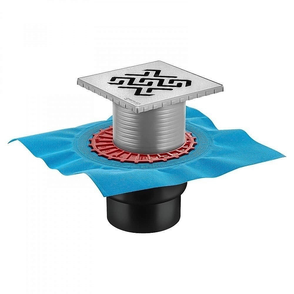 Душевой трап BERGES ZENTRUM Antik 094465 бронза купить в интернет-магазине Sanbest