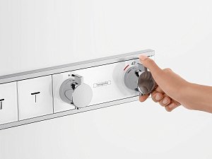 Термостат для душа Hansgrohe RainSelect 15357000 купить в интернет-магазине сантехники Sanbest