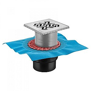 Душевой трап BERGES ZENTRUM Antik 094465 бронза купить в интернет-магазине Sanbest