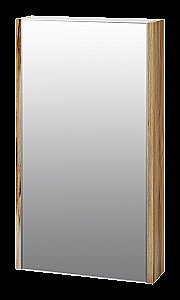 Зеркальный шкаф Misty Ива 45 П-Ива04045-01Л Дуб Вотан купить в интернет-магазине сантехники Sanbest