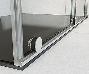 Душевой уголок Vincea ARNO VSR-1A8014CL 140x80 стекло прозрачное/профиль хром купить в интернет-магазине Sanbest