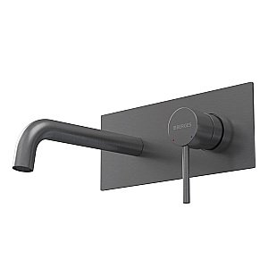 Смеситель для раковины BERGES VENTAS R 076015 оружейная сталь купить в интернет-магазине сантехники Sanbest