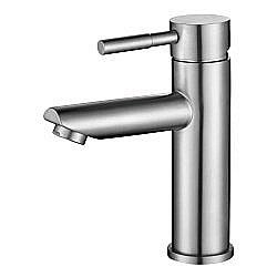 Смеситель для раковины Melana Tondo 610101 сатин купить в интернет-магазине сантехники Sanbest