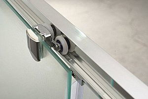 Душевой уголок BelBagno UNIQUE-AH-1-120/135-80-C-Cr 135х80 стекло прозрачное/профиль хром купить в интернет-магазине Sanbest