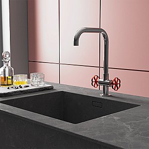 Смеситель для кухни PAINI Garage 72CR490RB599BREPT хром купить в интернет-магазине сантехники Sanbest