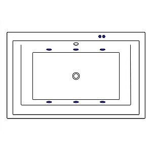 Ванна акриловая EXCELLENT Crown Lux SOFT WAEX.CRO19.SOFT.BR 190x120 белая с гидромассажем купить в интернет-магазине Sanbest