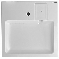Раковина Azario Slim NEW 60 CS00086608 белая купить в интернет-магазине Sanbest