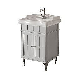 Тумба с раковиной Caprigo Borgo 60 серая для ванной в интернет-магазине Sanbest