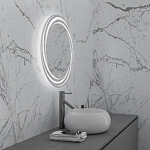 Зеркало GROSSMAN Arma 158080 80x80 в ванную от интернет-магазине сантехники Sanbest