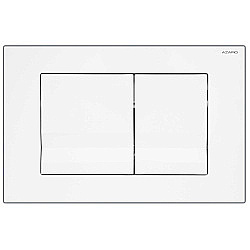 Кнопка для инсталляции Azario NEW AZ-001.01 белая купить в интернет-магазине сантехники Sanbest