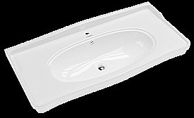 Раковина Grossman Модерн 105 30105 белая купить в интернет-магазине Sanbest