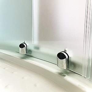 Душевой уголок Royal Bath RB100BK-C 100х100 матовый купить в интернет-магазине Sanbest