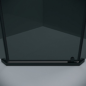 Душевой уголок Grossman Pragma 90х90 302.K33.03.9090.21.10 стекло тонированное/профиль черный матовый купить в интернет-магазине Sanbest