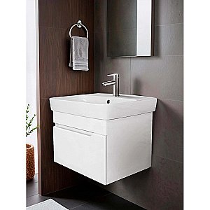 Тумба с раковиной подвесная Loranto Mari CS00092983 60 белая для ванной в интернет-магазине Sanbest
