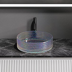 Раковина Ceramica Nova Cristal 36 CN6059 неон купить в интернет-магазине Sanbest