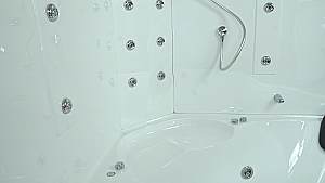 Душевая кабина Timo Lux T-7735 Fabric Glass 135х135 купить в интернет-магазине Sanbest