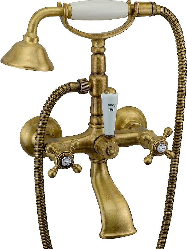 Смеситель для ванны Bugnatese Revival 402 BR бронза купить в интернет-магазине сантехники Sanbest