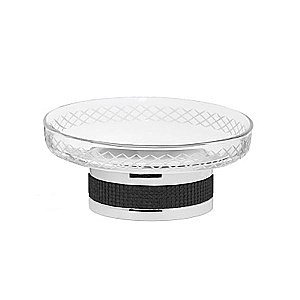 Мыльница Boheme Royal Cristal 10930-CR-B хром/Preciosa купить в интернет-магазине сантехники Sanbest