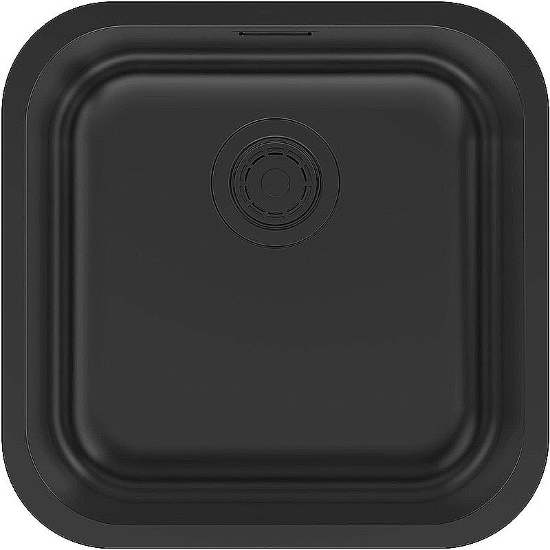 Кухонная мойка Paulmark Vello 44 VE44-MBN черная матовая купить в интернет-магазине сантехники Sanbest