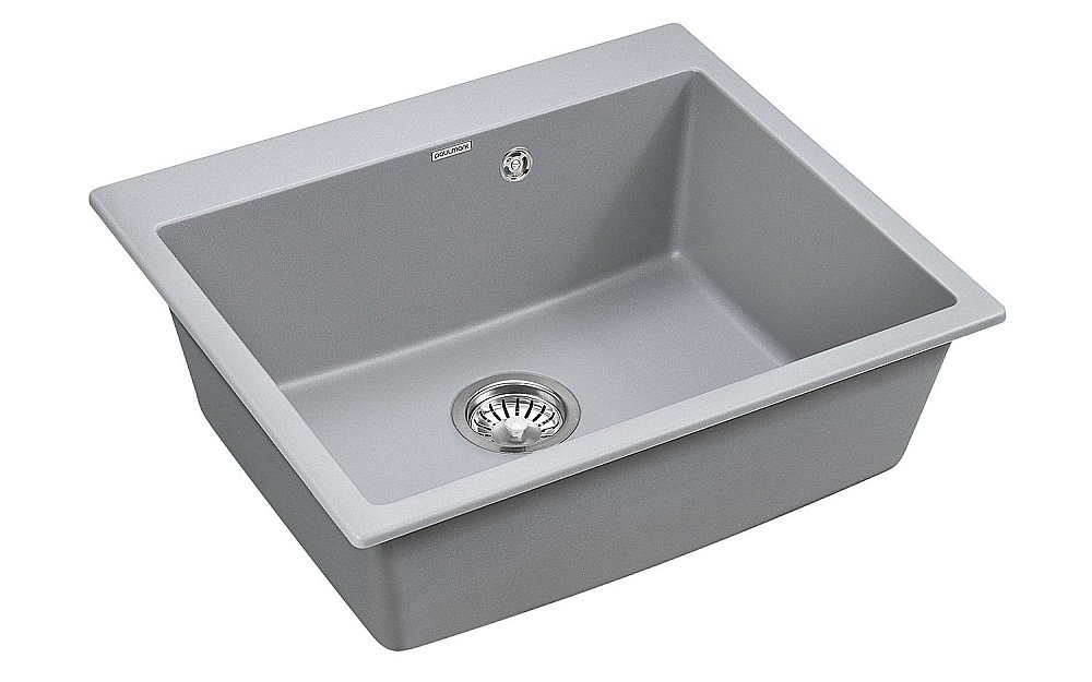 Мойка кухонная Paulmark Kante PM106052-GRM купить в интернет-магазине сантехники Sanbest