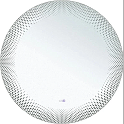 Зеркало Allen Brau Ring 80 1.38002.UN белое в ванную от интернет-магазине сантехники Sanbest