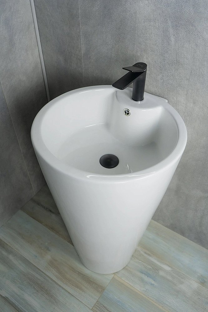 Раковина напольная Gid Autonomo 52 Nb136 81105 белая купить в интернет-магазине Sanbest