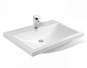 Тумба с раковиной Эстет Monaco 70 подвесная 2 ящика/любой цвет тумбы и раковины под заказ для ванной в интернет-магазине Sanbest