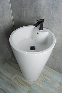 Раковина напольная Gid Autonomo 52 Nb136 81105 белая купить в интернет-магазине Sanbest