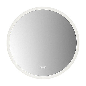 Зеркало Azario Ольга АZ-LED013525 белый матовый в ванную от интернет-магазине сантехники Sanbest