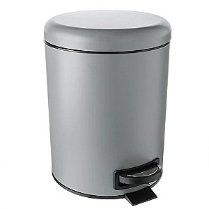 Ведро для мусора Fixsen HoReCa FX-34024K 5 л серое купить в интернет-магазине сантехники Sanbest