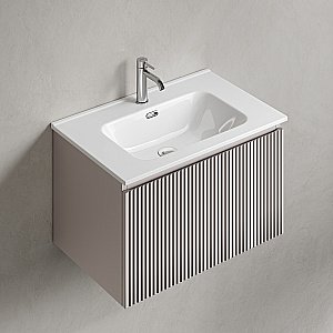 Тумба с раковиной Sancos Snob R 1.0 SNR1.070SM/CN7007 Doha Soft для ванной в интернет-магазине Sanbest