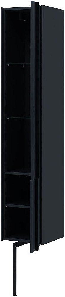 Пенал Allen Brau Reality 30 антрацит матовый для ванной в интернет-магазине сантехники Sanbest